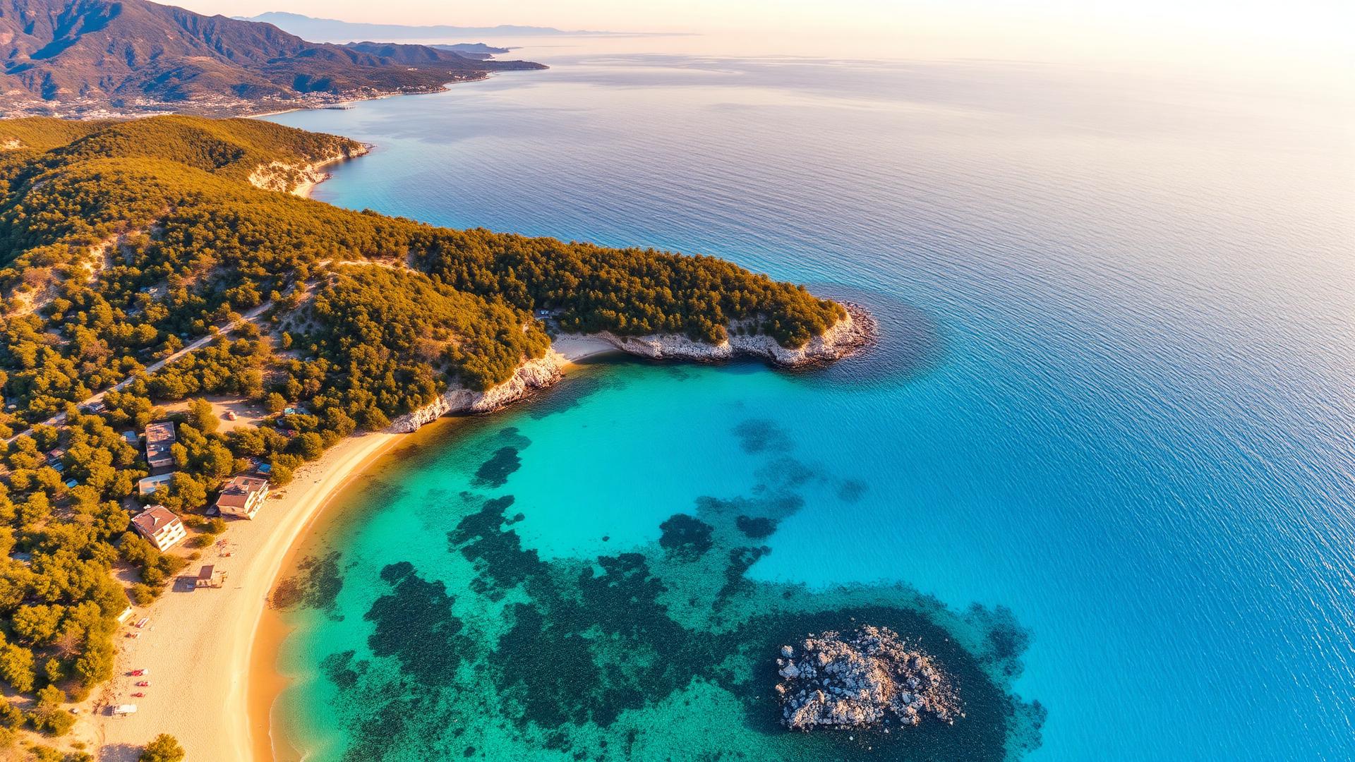 Vedere panoramică Halkidiki